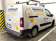 Ukázka polepu - Citroen Berlingo