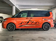 Polep auta - Multivan hory