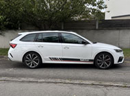 Ukázka polepu - Škoda Octavia
