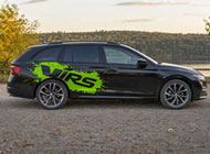 Ukázka polepu - Škoda Octavia