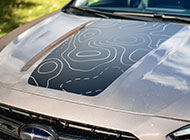 Polep auta - Subaru Outback